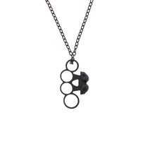 Skull Knuckle Duster Necklace