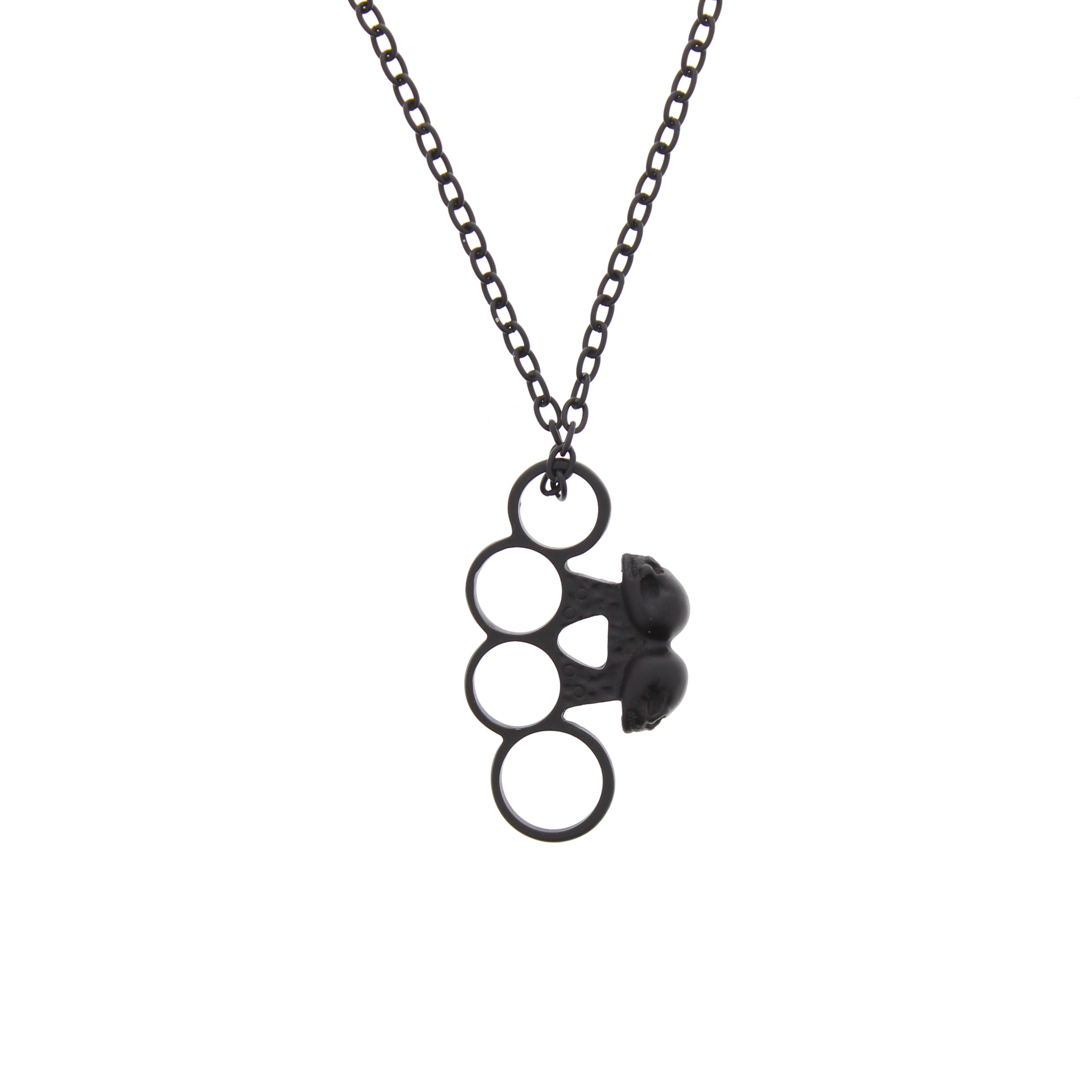 Skull Knuckle Duster Necklace