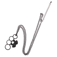 Skull Knuckle Duster Necklace