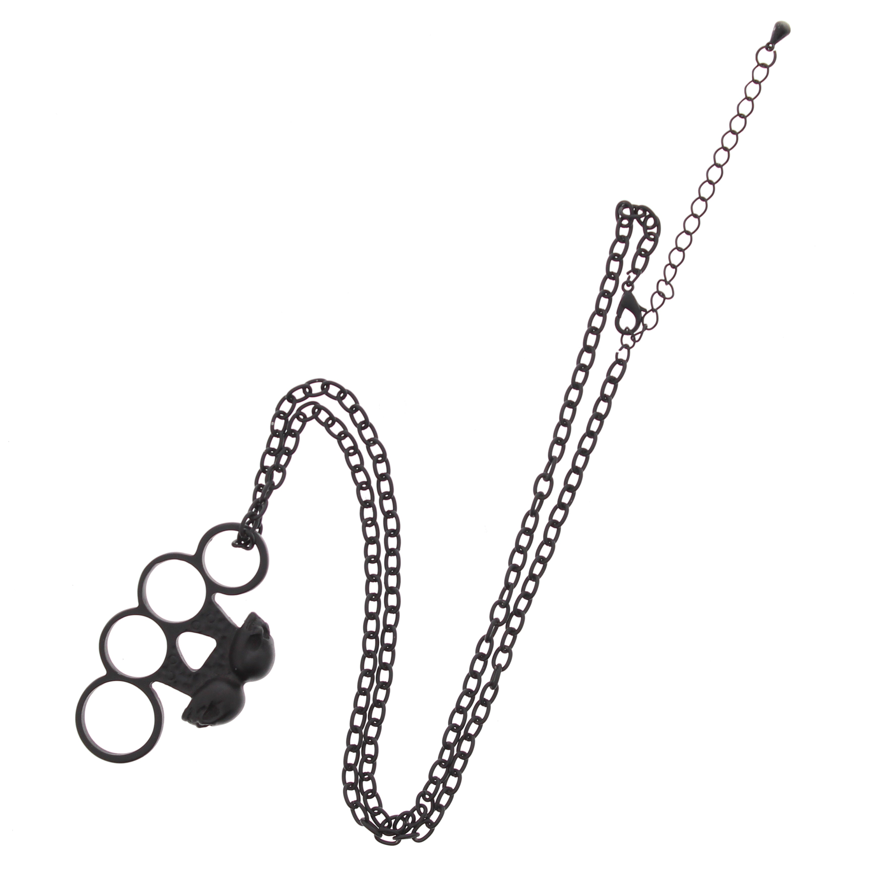 Skull Knuckle Duster Necklace