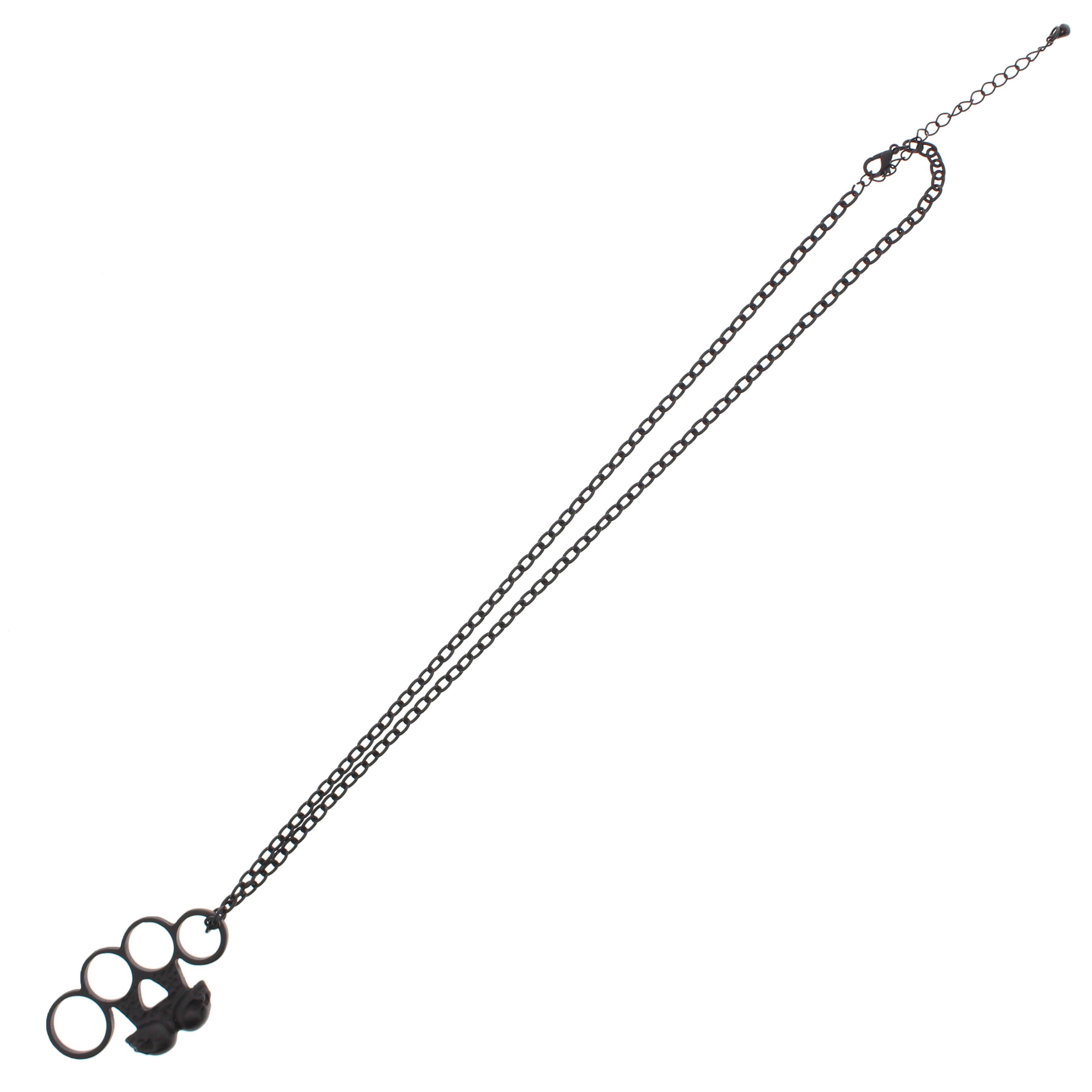 Skull Knuckle Duster Necklace