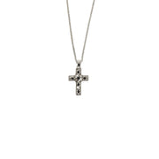 Crystal Stone Cross Necklace