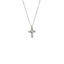 Crystal Stone Cross Necklace