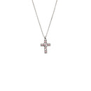 Crystal Stone Cross Necklace