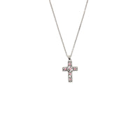 Crystal Stone Cross Necklace