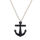 Anchor Pendant on Adjustable Chain Necklace