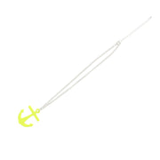 Anchor Pendant on Adjustable Chain Necklace - 5 x 4cm Pendant