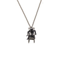 Skeleton in Rocking Chair Necklace