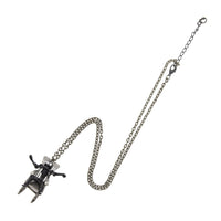 Skeleton in Rocking Chair Necklace