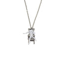 Skeleton in Rocking Chair Necklace
