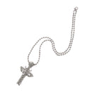 Skull on Cross Necklace