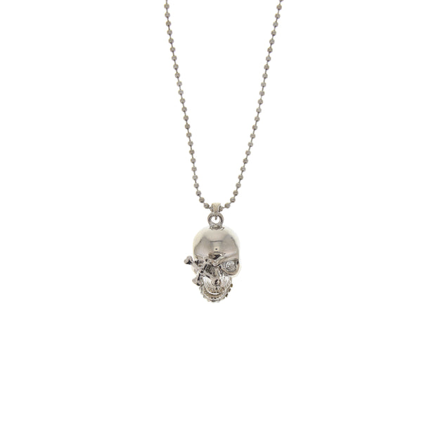 Moving Jaw Skull Necklace