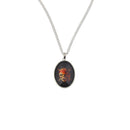 Pirate Skull Faceted Necklace