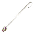 Black and Silver Multi Skull Necklace