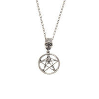 Skeleton Pentagram Necklace