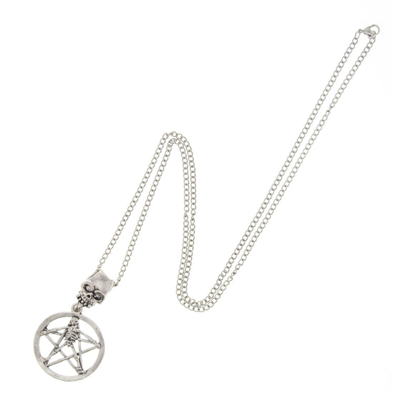Skeleton Pentagram Necklace