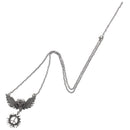 Winged Skull with Flaming CND