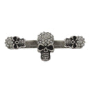 Crazy Laughing Skull Double Ring