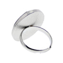 Adjustable Rib Cage Cameo Ring