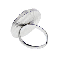 Adjustable Rib Cage Cameo Ring