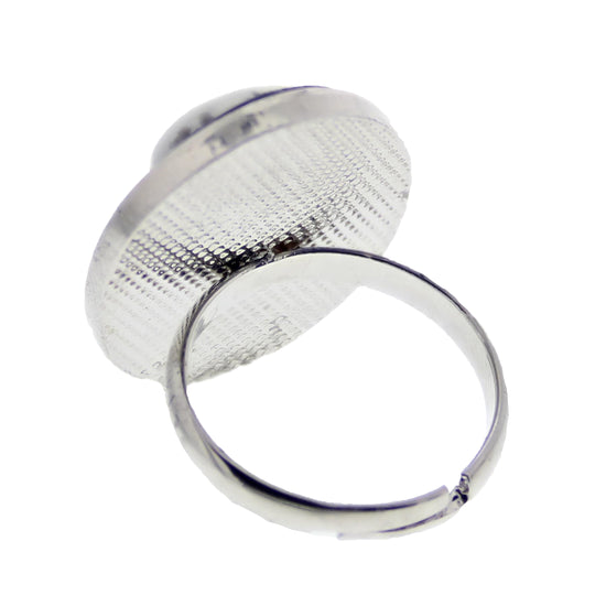 Adjustable Skull Cameo Ring
