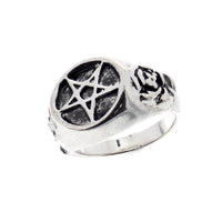 Chunky Pentagram Ring