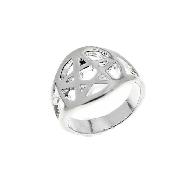 Hollow Pentagram Ring