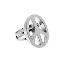 CND Peace Sign Ring