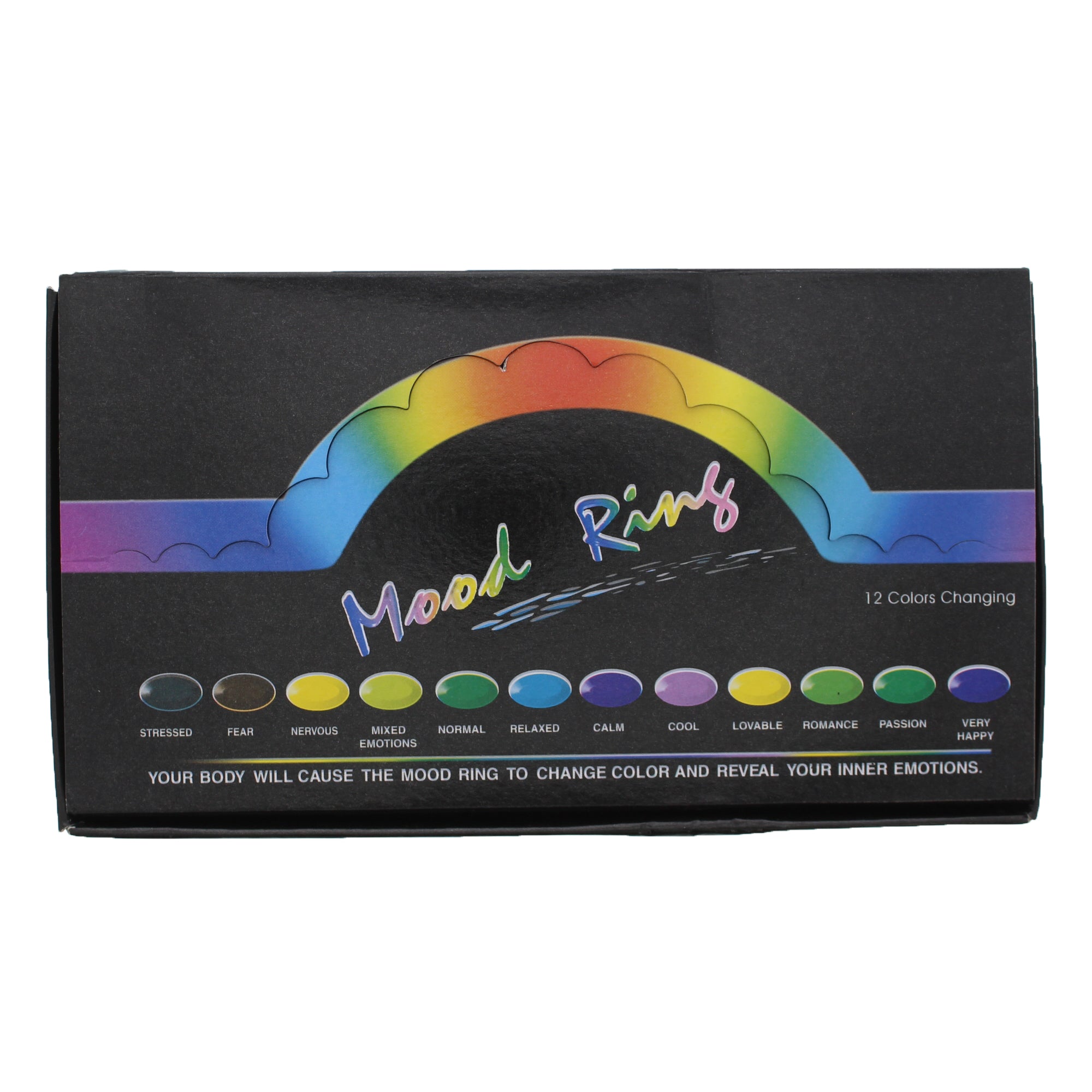 Box of 100 Mood Rings - 5 Sizes