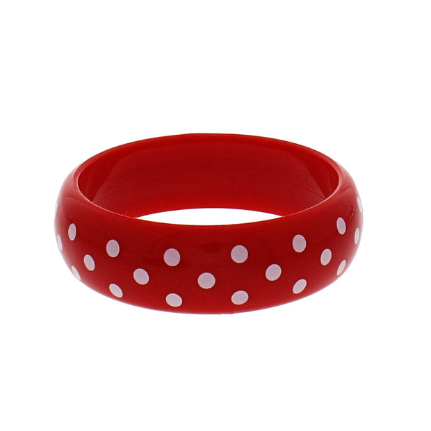 Bangle with Polka Dots