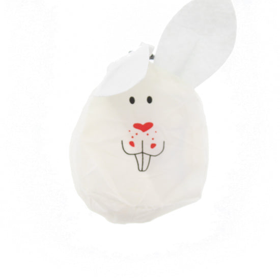 Bunny Themed Shopping Bag in Bunny Face Pouch