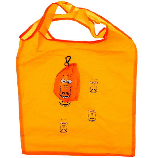 Dragon Themed Shopping Bag in Dragon Face Pouch