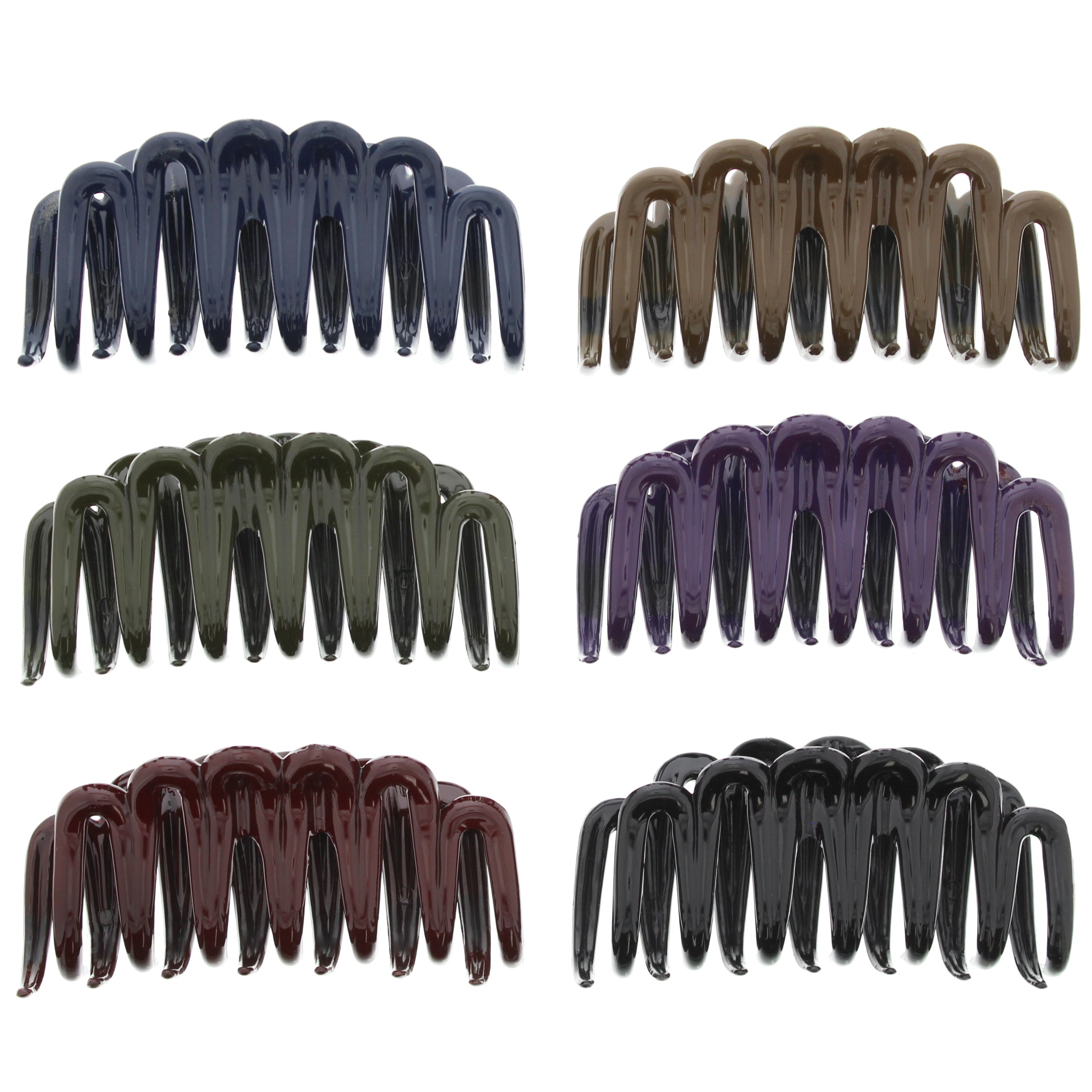 10.5cm Assorted Winter Hair Claw Clips
