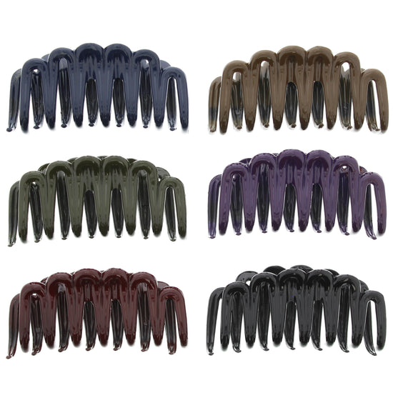 10.5cm Assorted Winter Hair Claw Clips