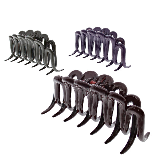 10.5cm Assorted Winter Hair Claw Clips