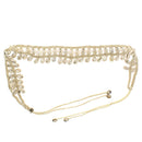 Double Row Shell & Rope Belt with Braided Edge