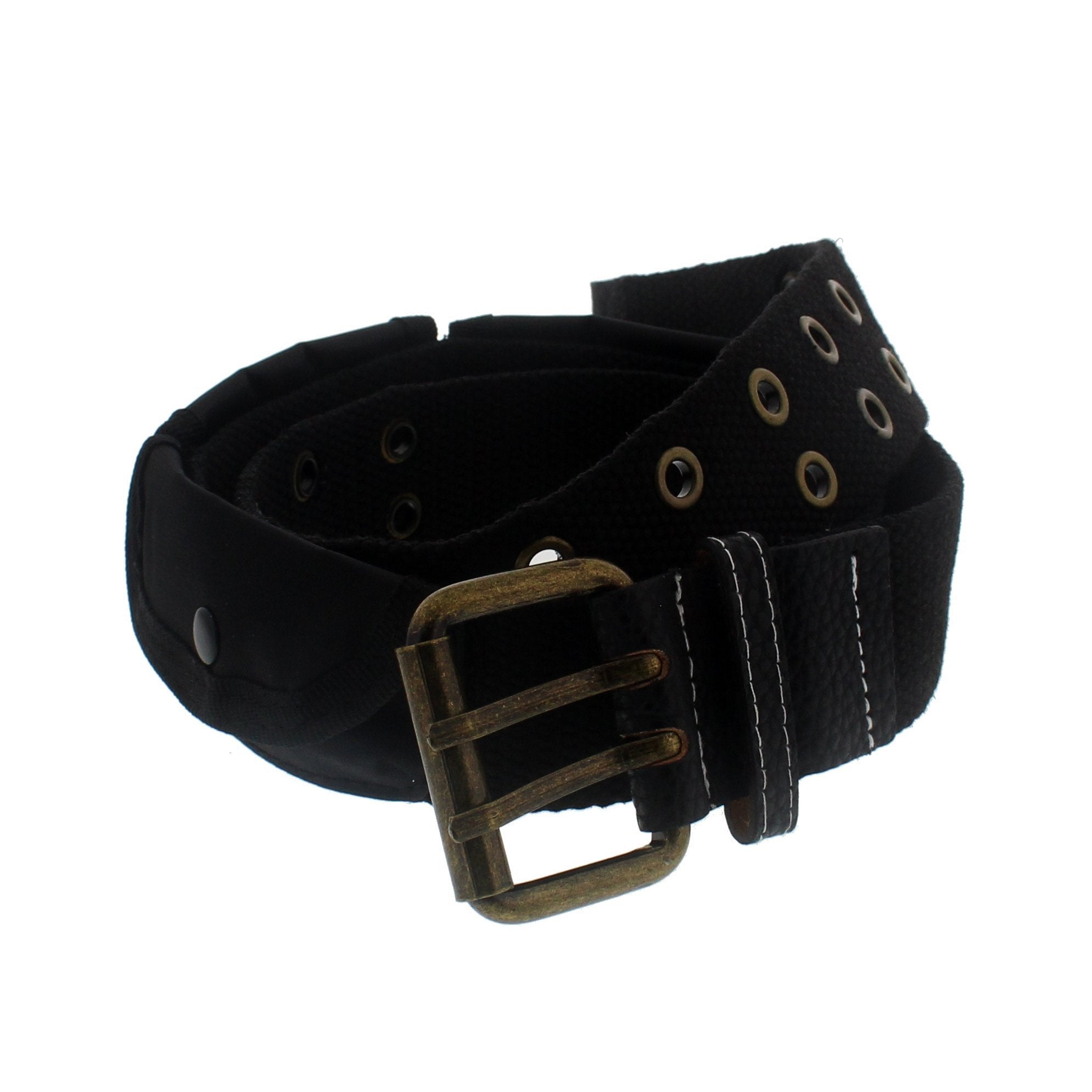 Canvas Belt with 3 Pockets