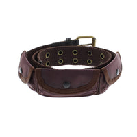 Canvas Belt with 3 Pockets