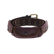 Canvas Belt with 3 Pockets (106cm Length, 3.5cm Width)