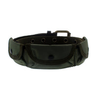 Canvas Belt with 3 Pockets
