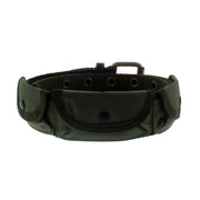 Canvas Belt with 3 Pockets (106cm Length, 3.5cm Width)