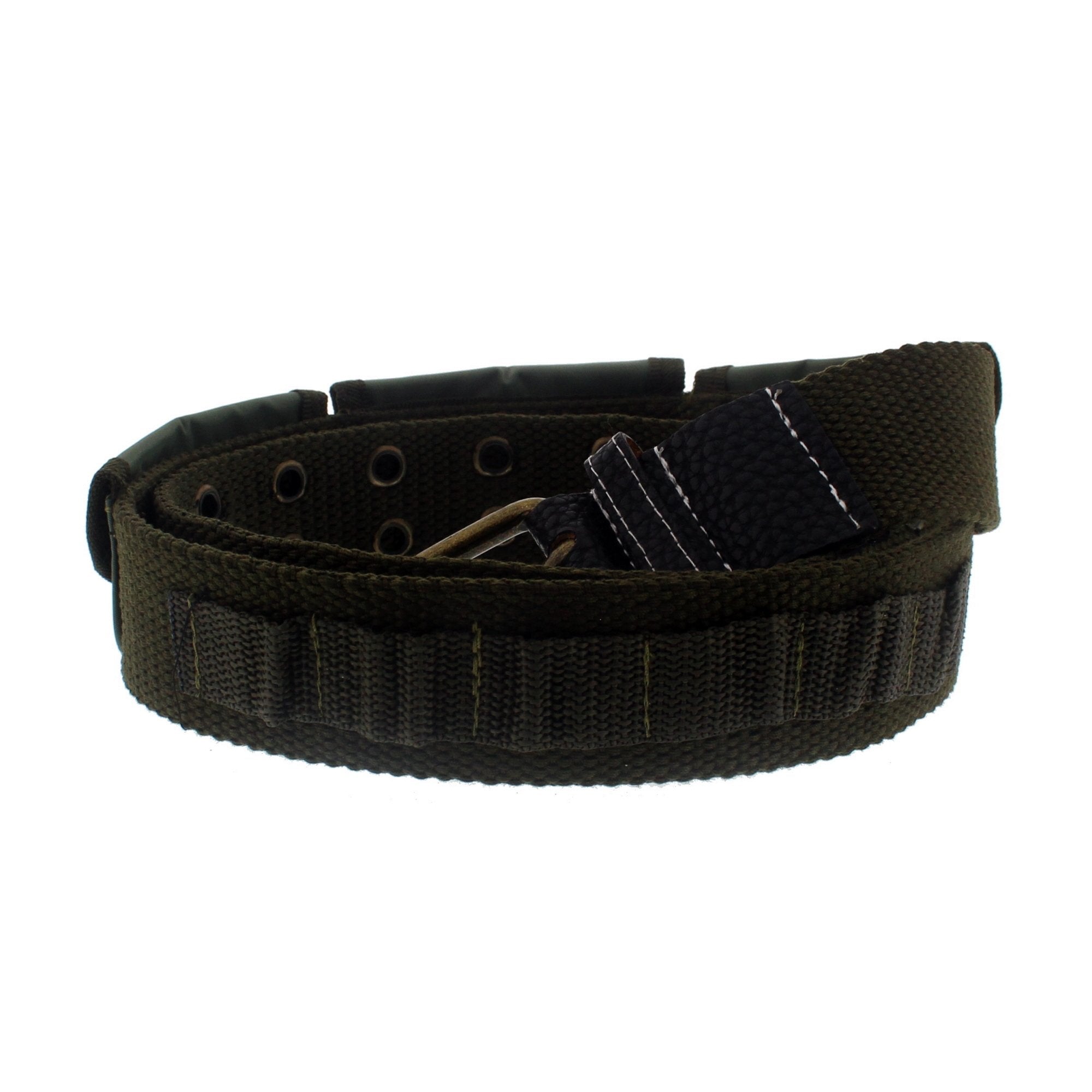 Canvas Belt with 3 Pockets
