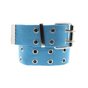 Canvas Webbing Belt with 2 Row Eyelets