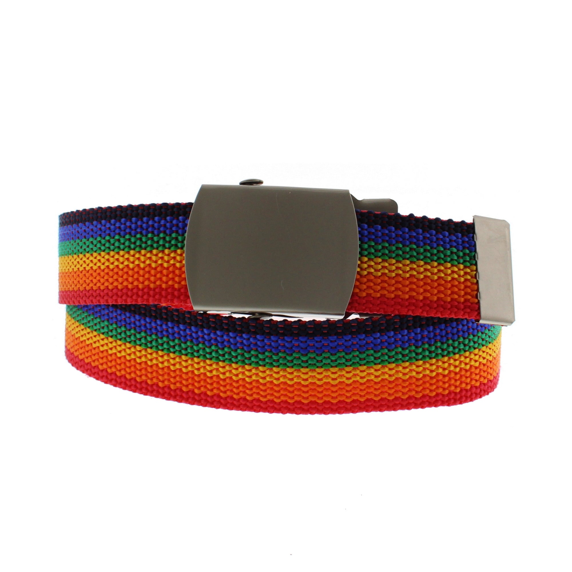Children's Canvas Webbing Belt with Slider Buckle