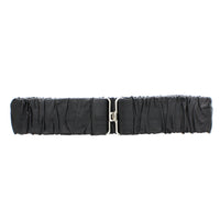 Elasticated Foil Effect PU Waist Belt