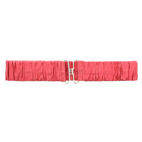 Elasticated Foil Effect PU Waist Belt