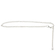 105cm Silver Chain Belt with Padlock
