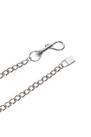 Silver Chain Belt with Padlock