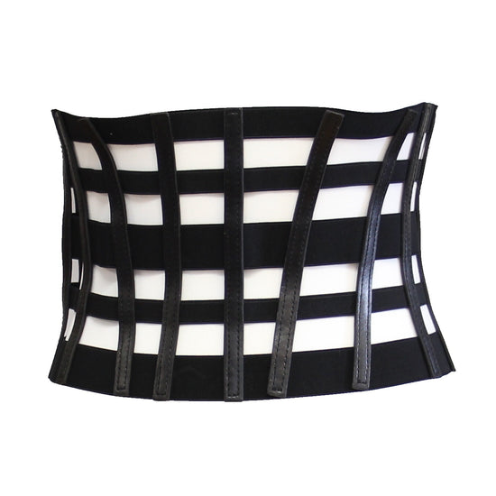 Cage Effect Elasticated Waist Belt