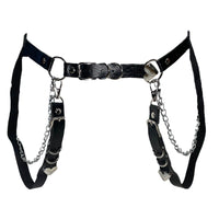 PU Double Harness Belt